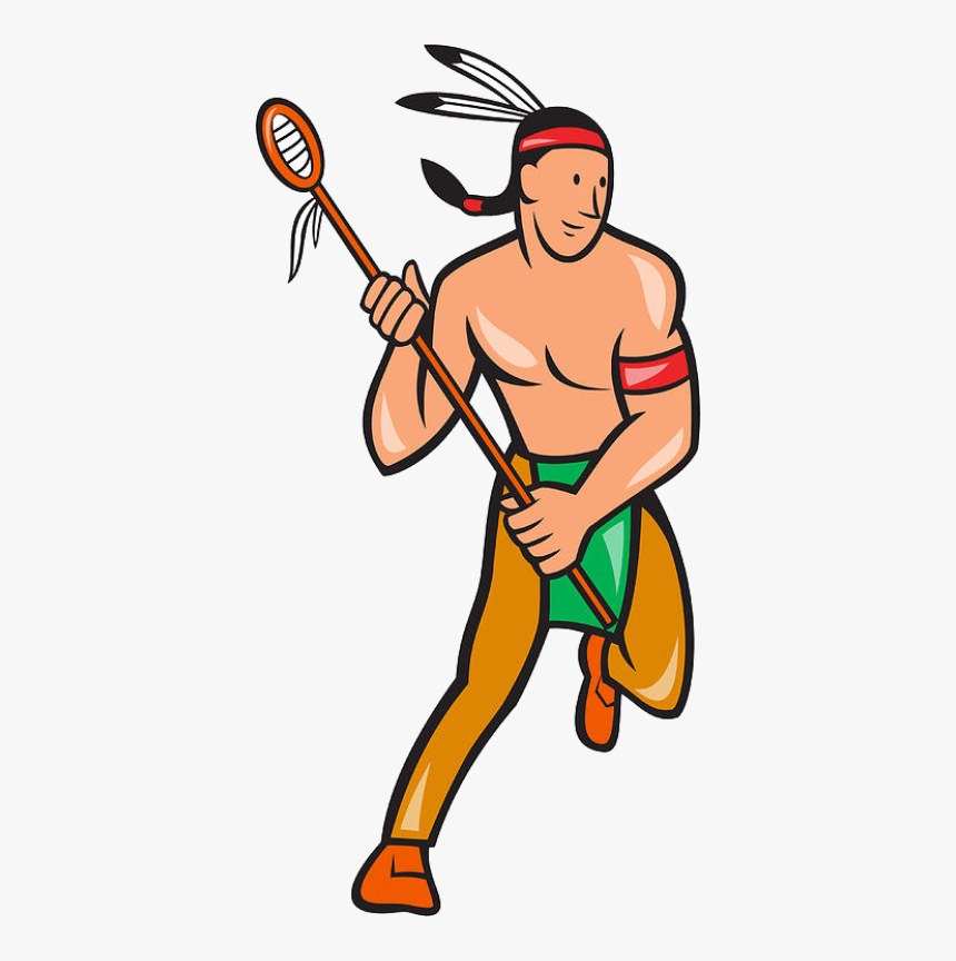 American Indian Png, Download Png Image With Transparent - Native American Lacrosse Clipart, Png Download