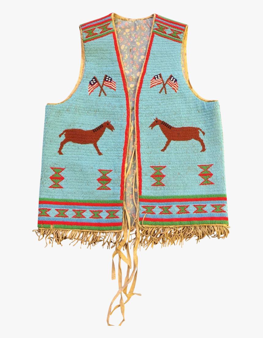 Native American Vest Png, Transparent Png