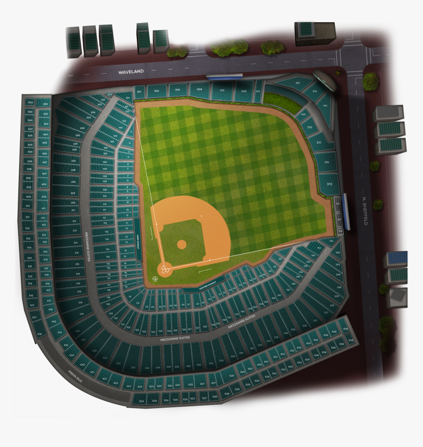 Pittsburgh Pirates At Chicago Cubs At Wrigley Field - Soccer-specific Stadium, HD Png Download
