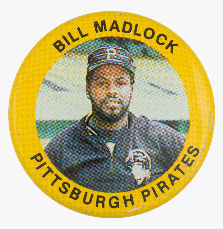 Bill Madlock Pittsburgh Pirates Sports Button Museum - Emblem, HD Png Download