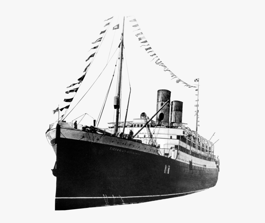 Rms Empress Of Ireland Model, HD Png Download