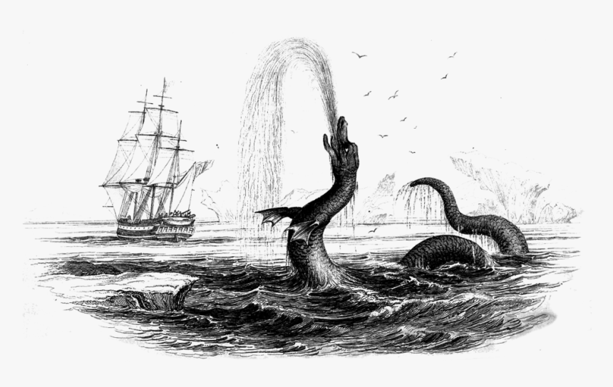 Sea Serpent Hans Egede, HD Png Download