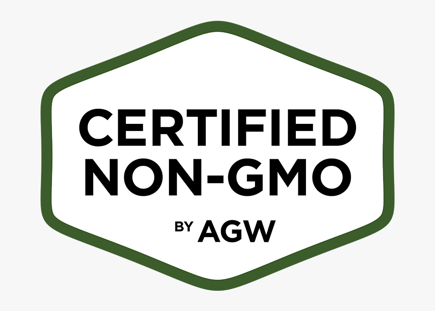 Certified Non-gmo By Agw - Sign, HD Png Download