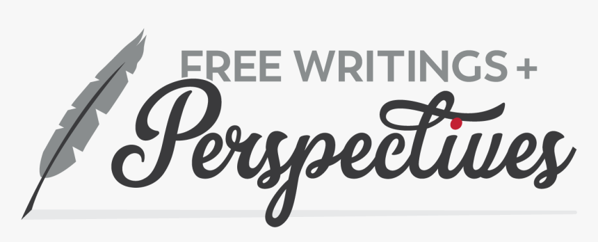 Free Writings Perspectives Logo - Calligraphy, HD Png Download