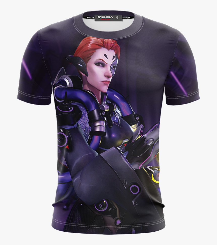 Moira Unisex 3d T-shirt - Moiras Overwatch, HD Png Download
