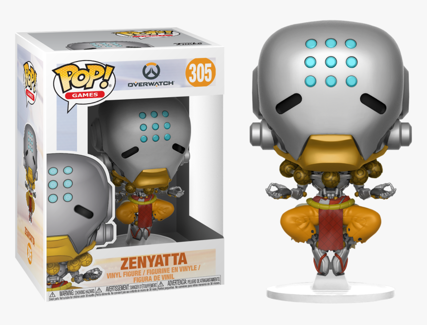 Zenyatta Pop Figure, HD Png Download