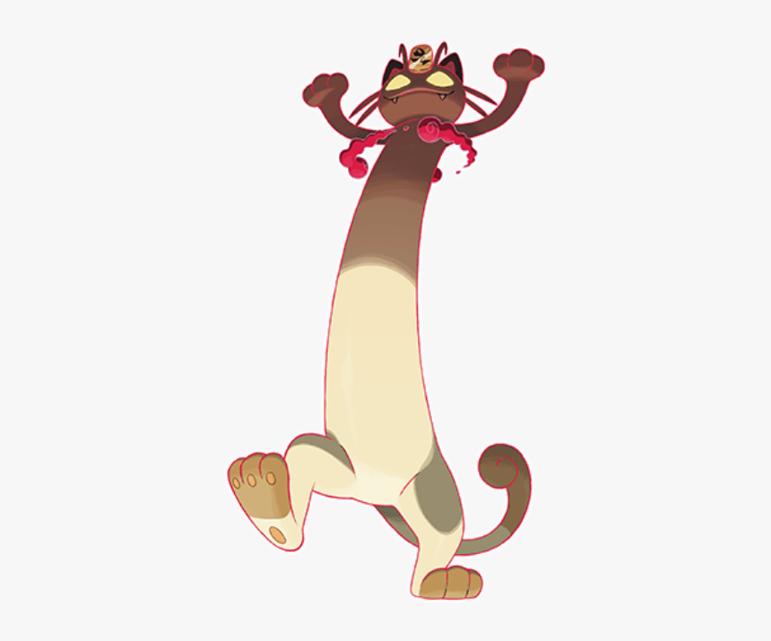 Meowth - Gigantamax Meowth, HD Png Download