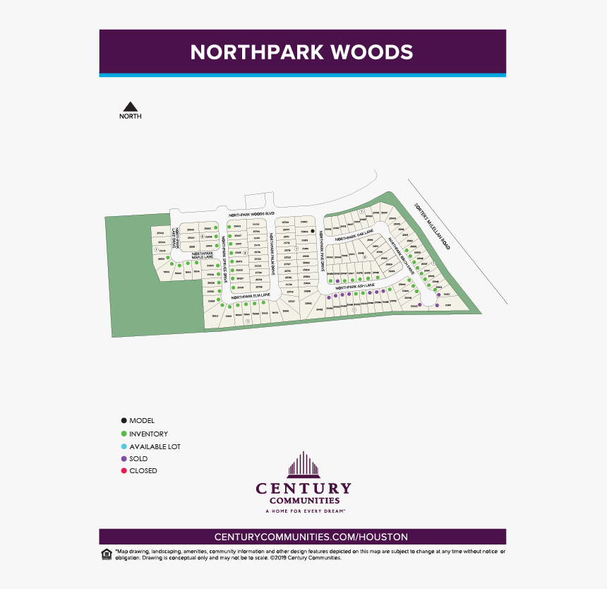 Northpark Woods 50 S - Century Communities, HD Png Download