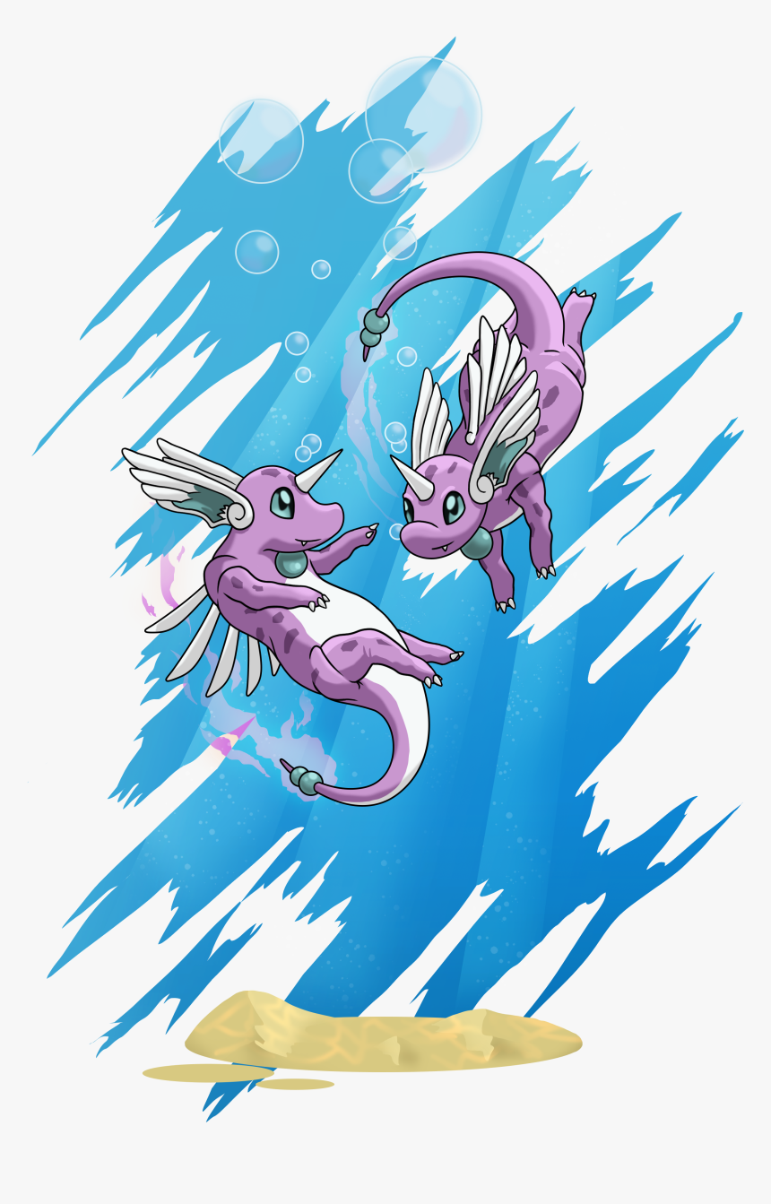 Nidorino Dragonair Nidonair - Cartoon, HD Png Download