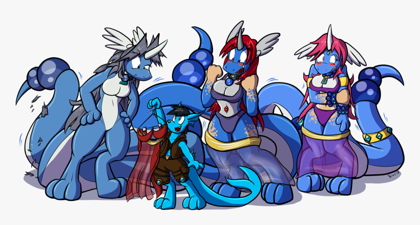 Dragonair Harem By Virmir, HD Png Download