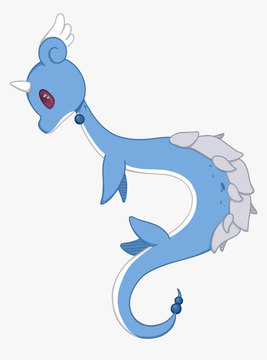 #lapras #dragonair #fusion #sticker #pokémon #freetoedit - Cartoon, HD Png Download