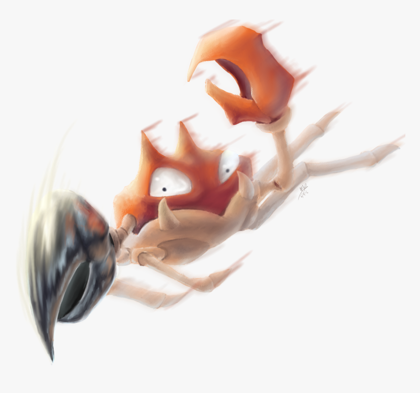 Krabby Used Metal Claw By Yggdrassal - Insect, HD Png Download