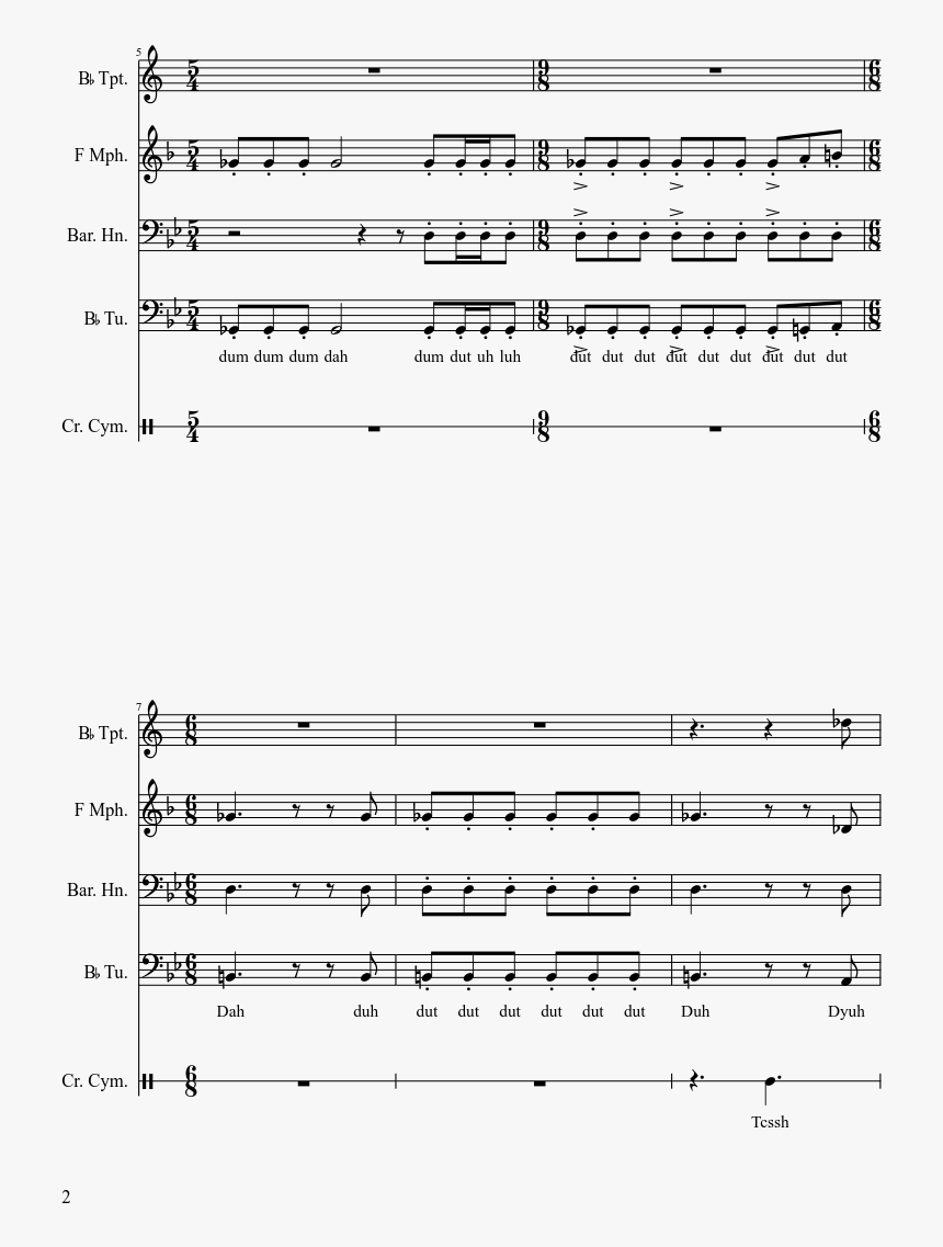 Making A Krabby Patty Sheet Music 2 Of 5 Pages - Sheet Music, HD Png Download