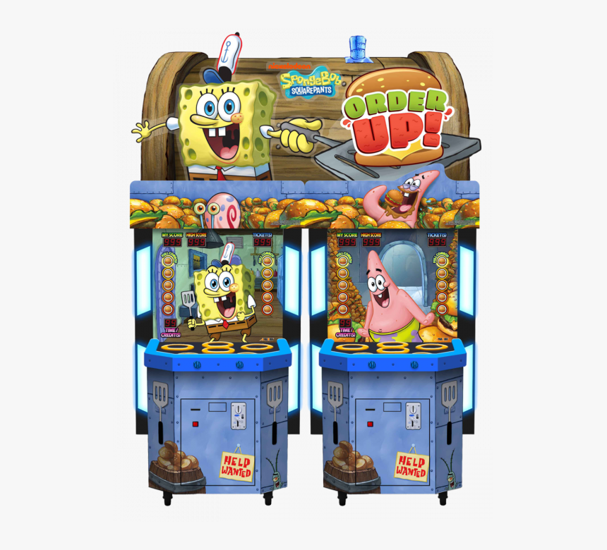 Spongebob Order Up Game, HD Png Download