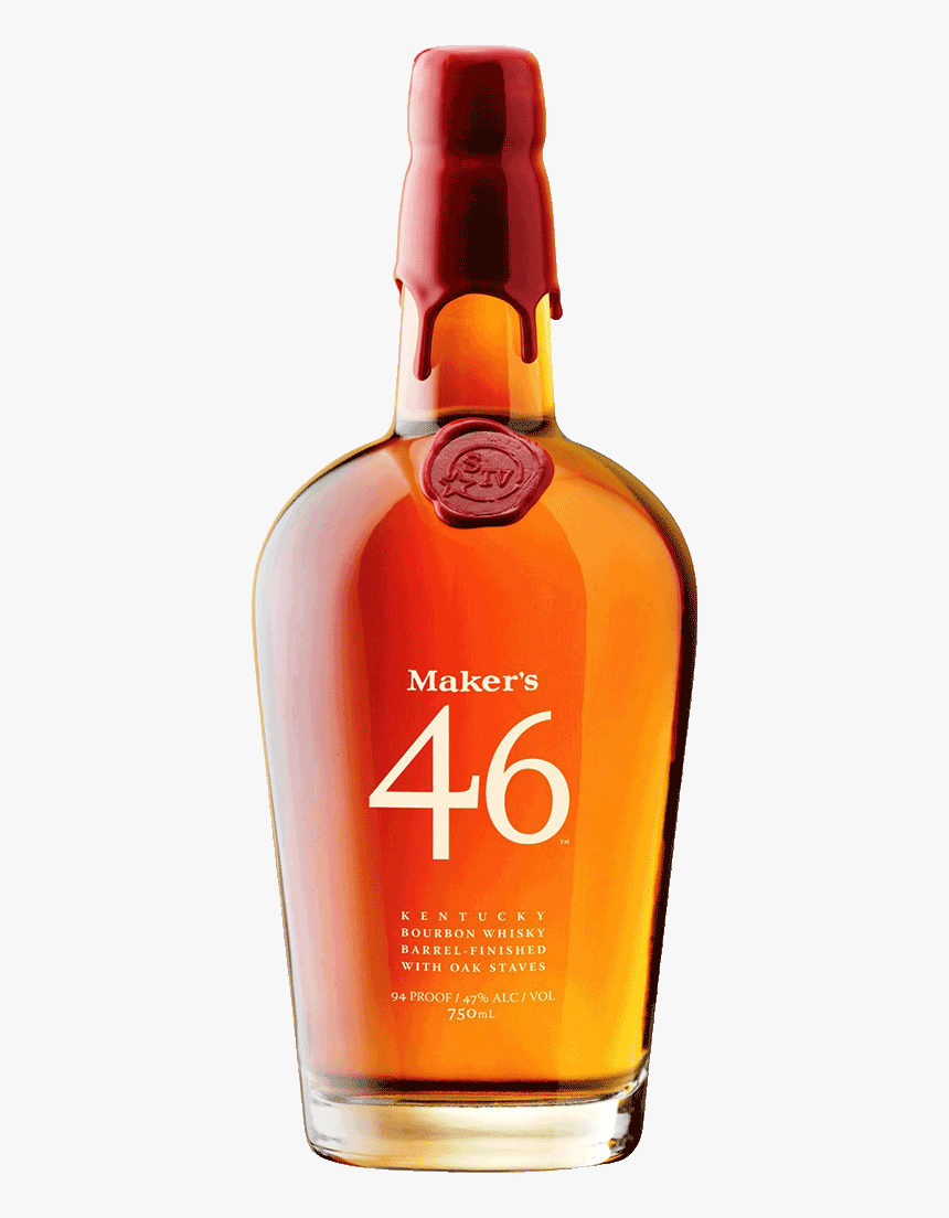 Maker S Mark 46 Kentucky Bourbon Whisky 750 Ml - Maker's Mark 46, HD Png Download