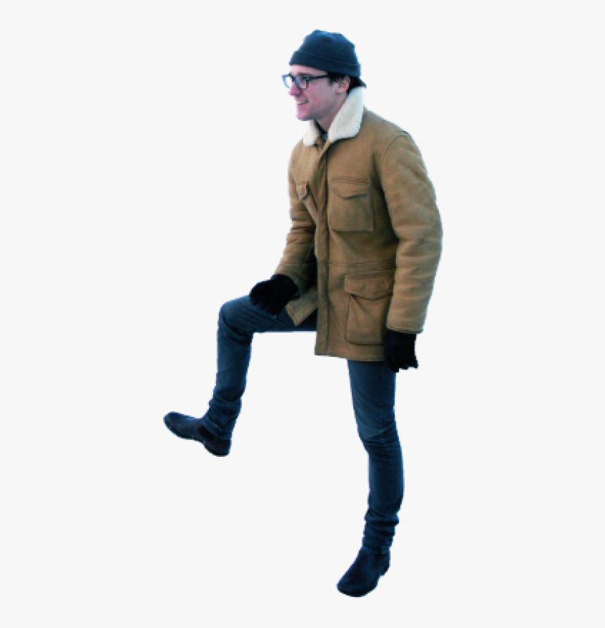 Person In Snow Png, Transparent Png