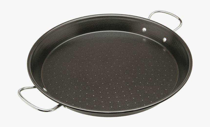Paella Pan In Grey - Red Non Stick Carbon Steel Paella Pan, HD Png Download