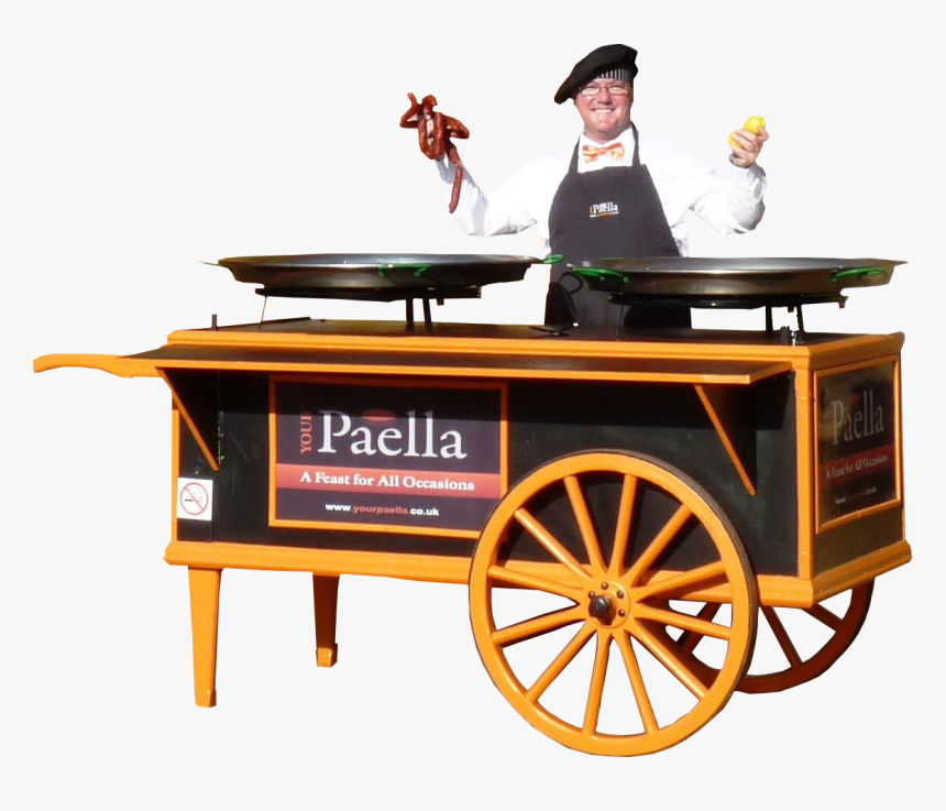 Your Paella, Paella Catering Cart - Paella Truck, HD Png Download