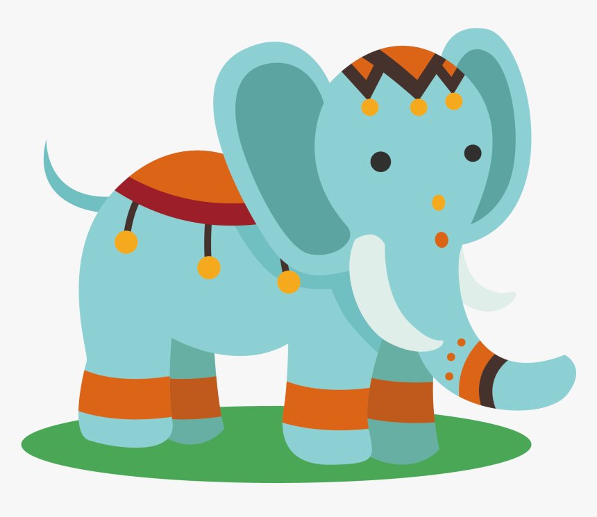 Elephant Euclidean Vector Clip Art - Indian Elephant, HD Png Download
