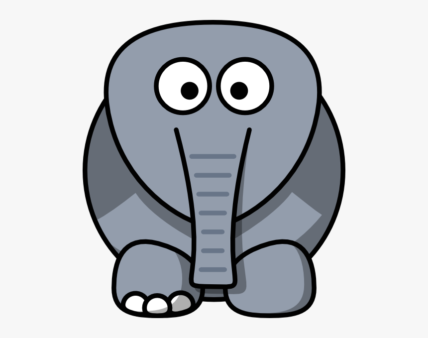 Elephant With No Ears, HD Png Download