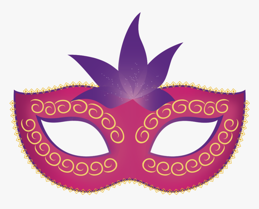 Mask Antifaz Carnival Carnaval Diy - Antifaz De Carnaval Animado, HD Png Download