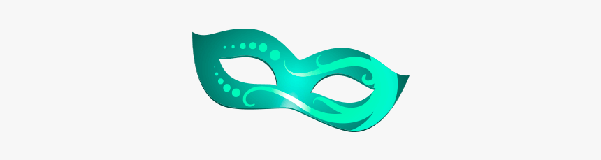 Antifaz Verde Aqua Png, Transparent Png