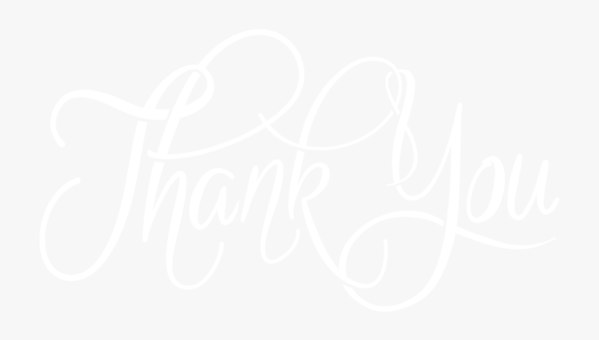 Sp Thankyou Wht - Johns Hopkins White Logo, HD Png Download