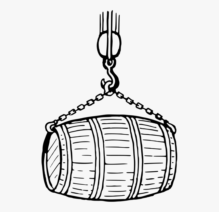 Beer Keg Free Commercial - Beer Barrel Drawing Png, Transparent Png
