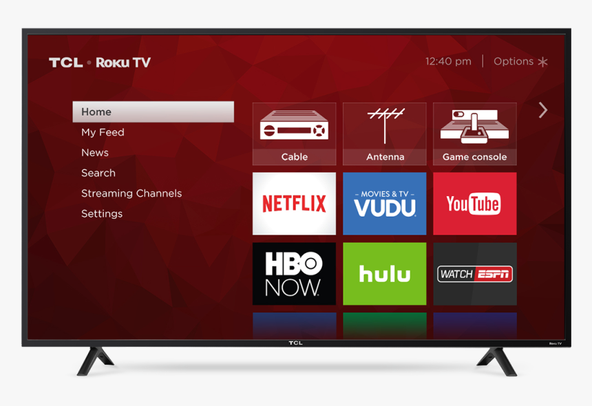55 Inch 4k Roku Tv, HD Png Download