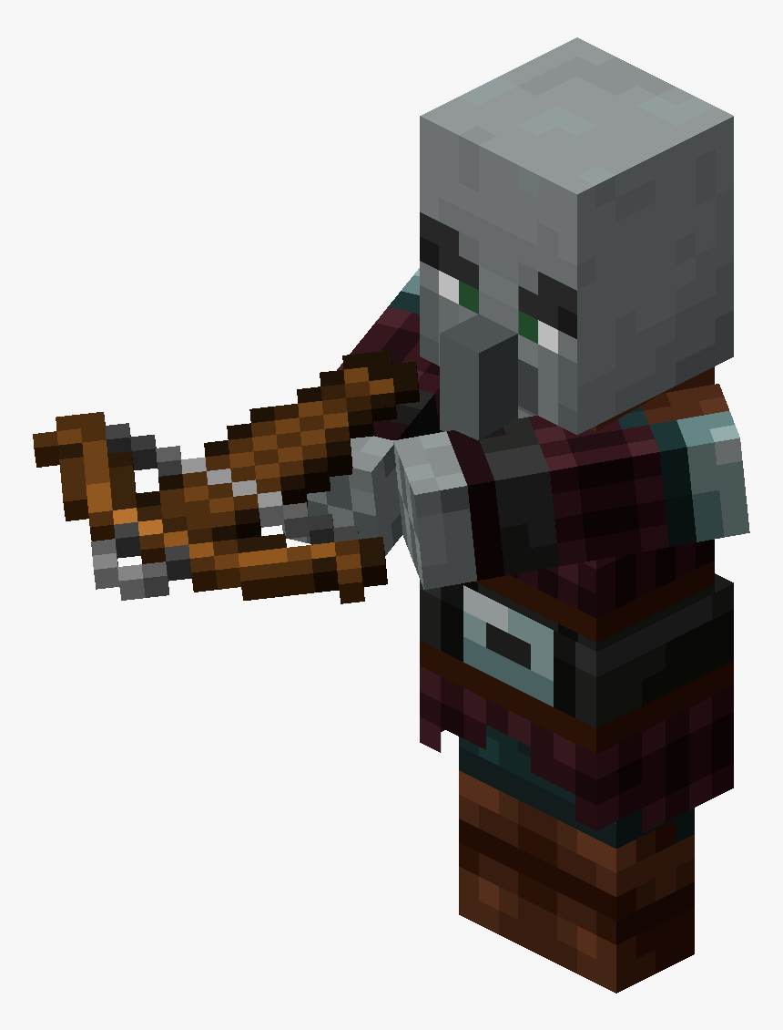 Minecraft 1.14 Pillager, HD Png Download