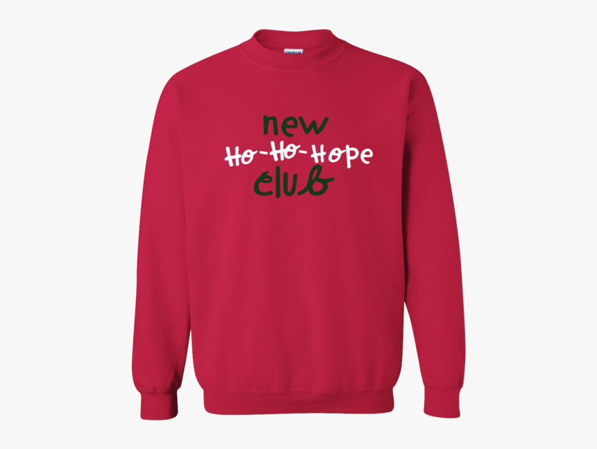 Ho Ho Hope Crewneck Sweatshirt - Crew Neck, HD Png Download