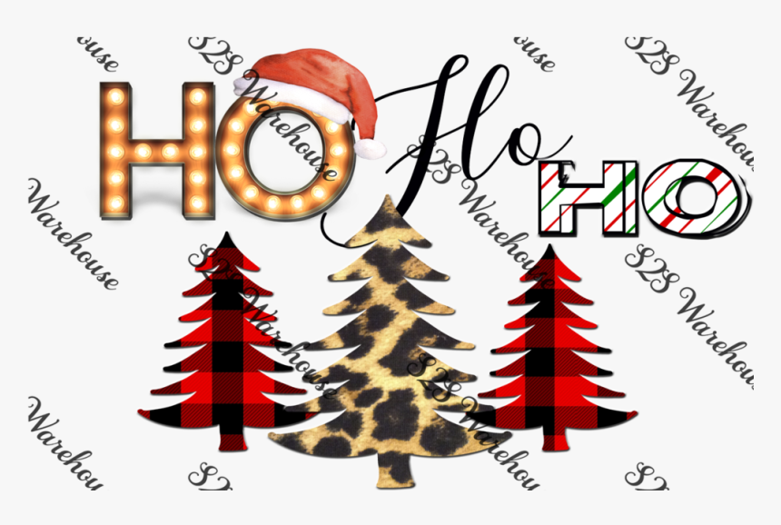 Ho Ho Ho Design - Christmas Decoration, HD Png Download