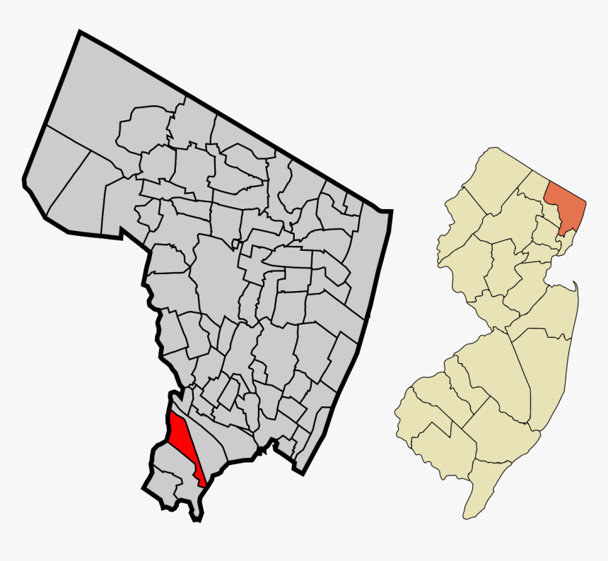Palisades Park New Jersey On Map, HD Png Download