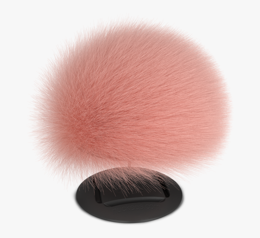 Tzumi Nuckee Trends Pom Pom Phone Grip Rose Gold - Makeup Brushes, HD Png Download