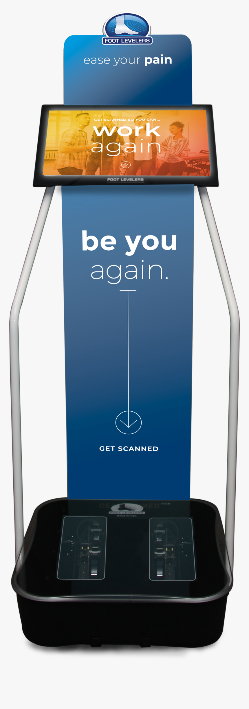 Foot Scans Foot Levelers, HD Png Download