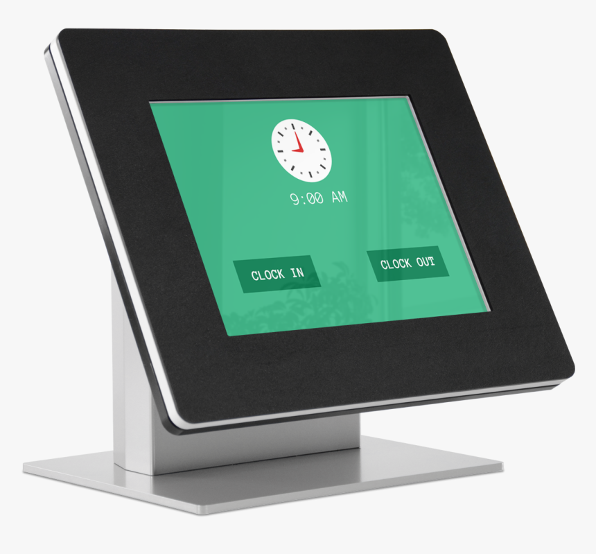 Use A Kiosk As A Timeclock For Your Employees - Sign, HD Png Download