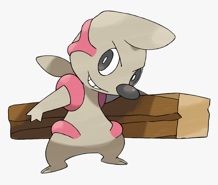 Timburr - Timburr Pokemon Evolution, HD Png Download
