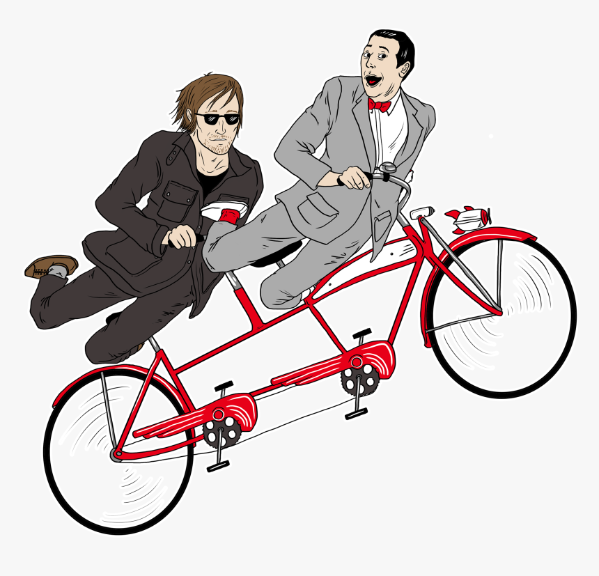 Tandem Bicycle, HD Png Download