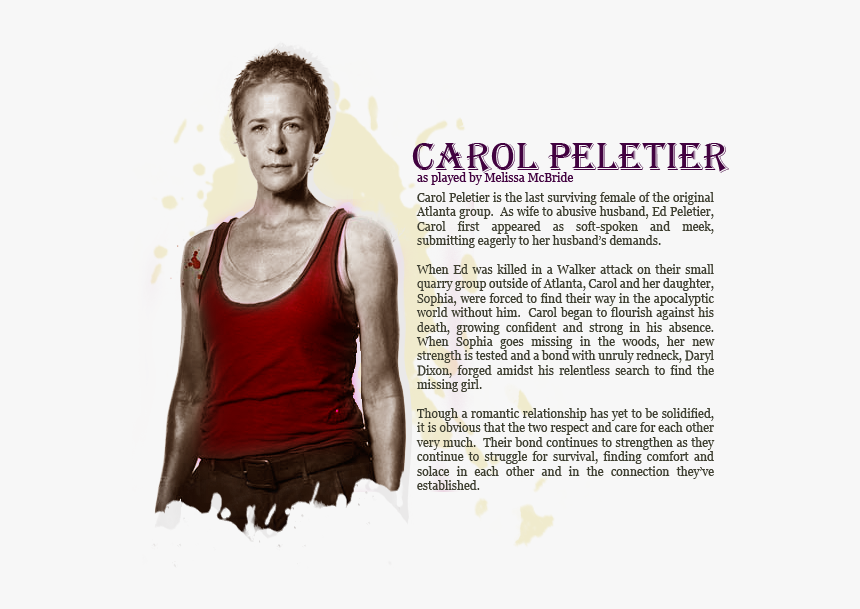 Portada The Walking Dead Carol, HD Png Download