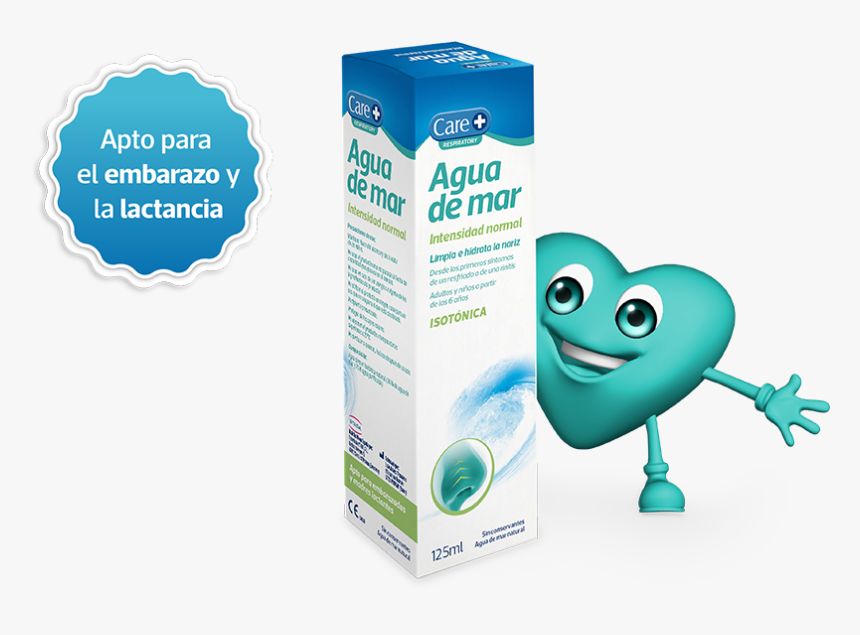 Agua De Mar Para Limpiar La Nariz, HD Png Download