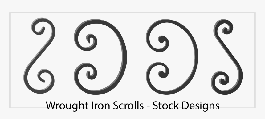 Decorative Scrolls Png, Transparent Png