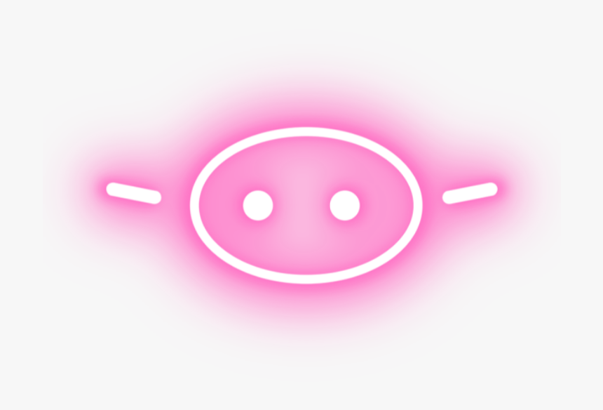 #neon #neonbrush #brush #sonrojo #cute #kpop #pink - Smiley, HD Png Download