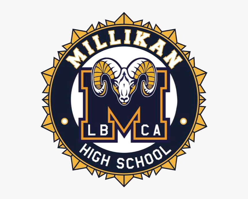 School Logo - Millikan High School Long Beach Logo, HD Png Download