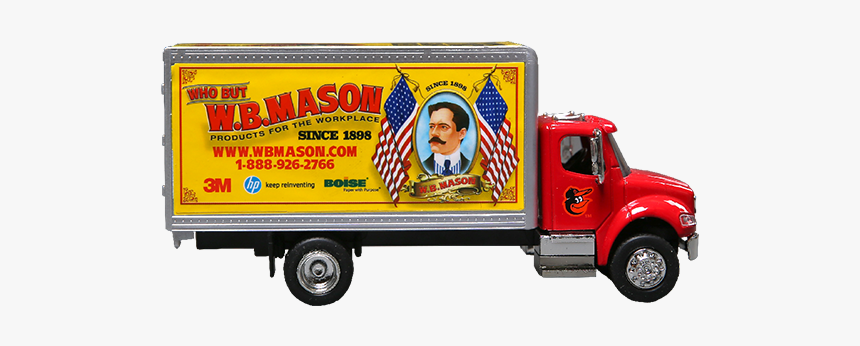 Orioles Wb Mason Delivery Truck, HD Png Download