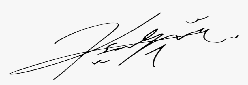 Kim Soo Hyun Signature - Signature Png, Transparent Png