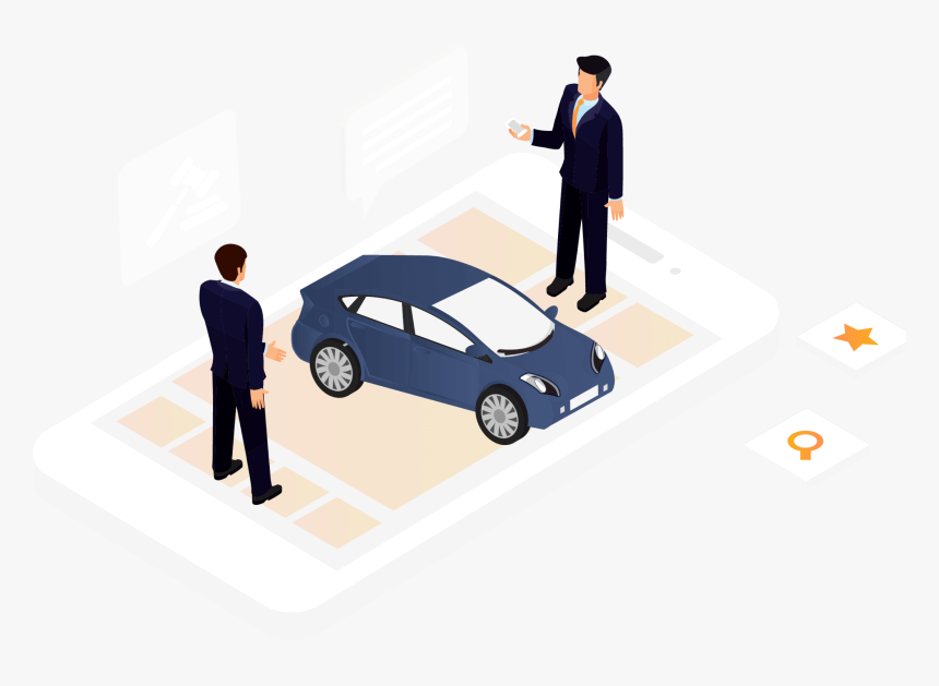 Transparent Car Illustration Png - City Car, Png Download
