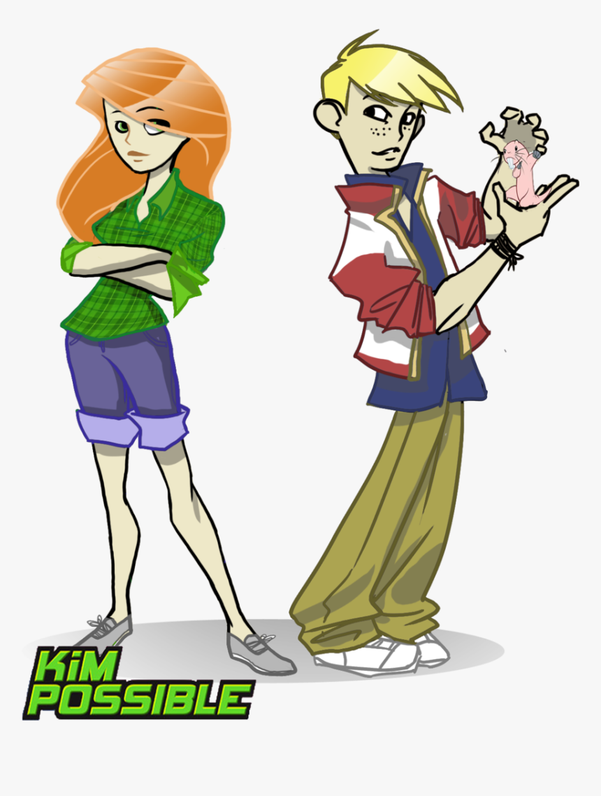 Clip Art Kaitlin And Ricky Son - Kim Possible, HD Png Download