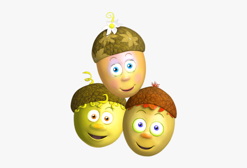 Everthing S Rosie Characters Acorns - Everythings Rosie Acorns, HD Png Download