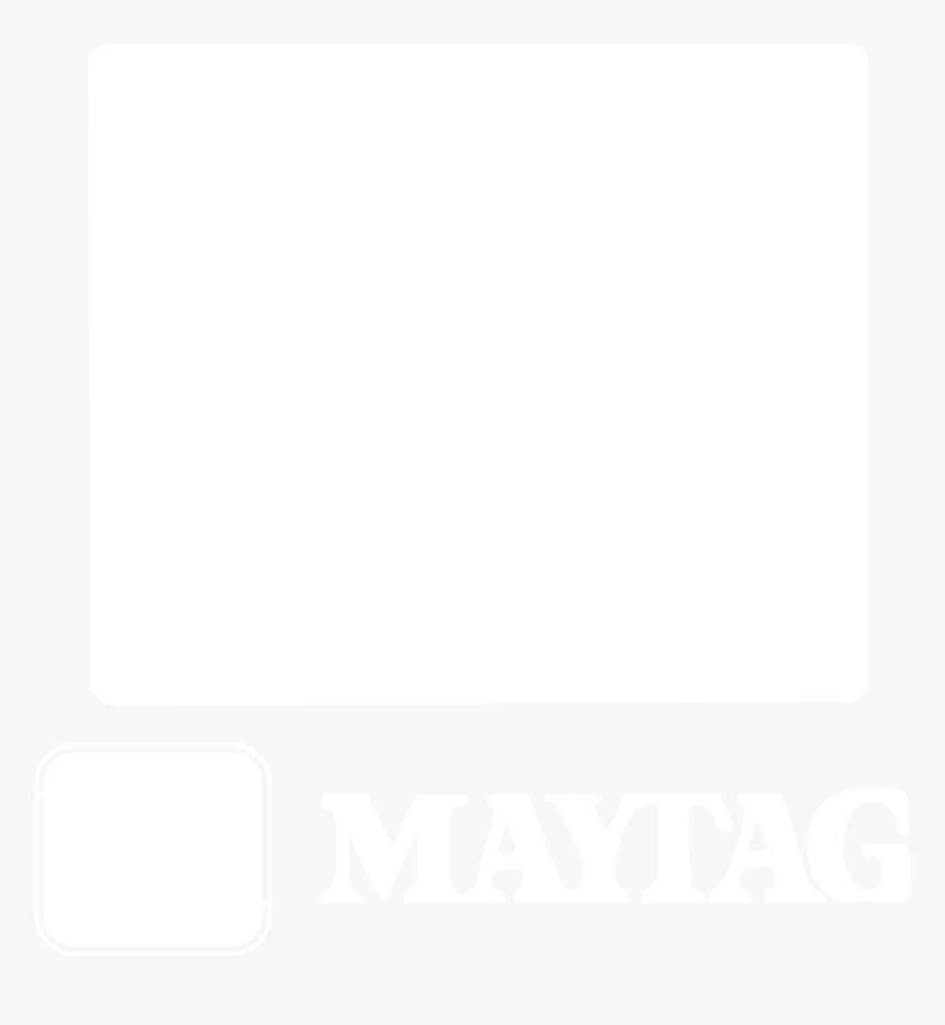 Maytag Logo Black And White - Johns Hopkins White Logo, HD Png Download