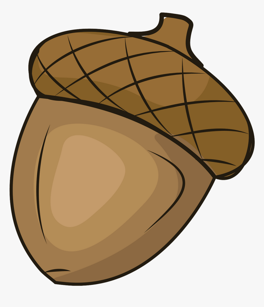 Free Download Creazilla - Acorn Clipart, HD Png Download